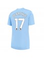 Manchester City Kevin De Bruyne #17 Replika Hemmakläder Dam 2023-24 Kortärmad